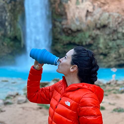 25oz HYDAWAY Collapsible Water Bottle - Flip Top Lid