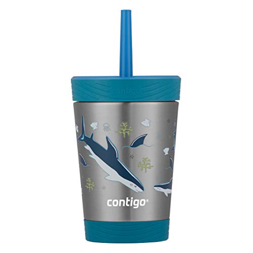 Contigo Kids Spill-Proof Tumbler, 12oz Stainless Steel