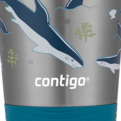 Contigo Kids Spill-Proof Tumbler, 12oz Stainless Steel