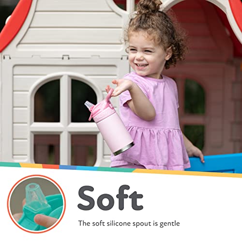 Nuby Kids Stainless Steel Water Bottle - Blue