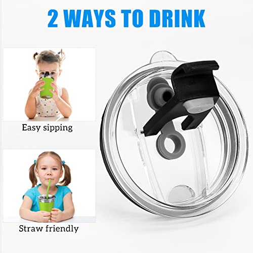 Kids 5-Pack Stainless Steel Straw Cups with Silicone Sleeves