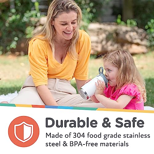 Nuby Kids Stainless Steel Water Bottle - Blue