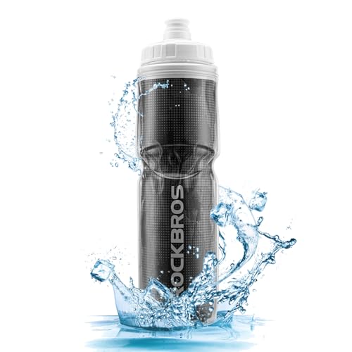 ROCKBROS Insulated Leak-Proof Bike Water Bottle
