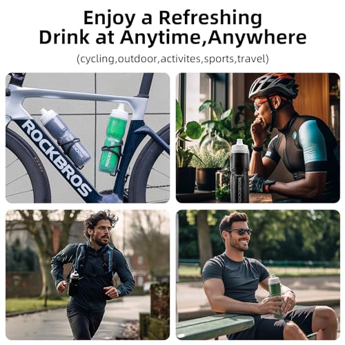 ROCKBROS Insulated Leak-Proof Bike Water Bottle