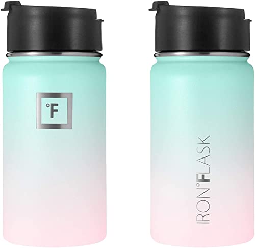 Bubble Gum Stainless Steel Sports Water Bottle 14oz