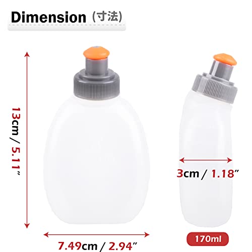 Azarxis Leakproof Water Bottles for Running Hydration