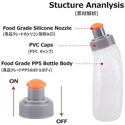 Azarxis Leakproof Water Bottles for Running Hydration