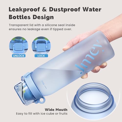 JMEY Air Water Up Bottle with Flavor Pods - Pastel Blue