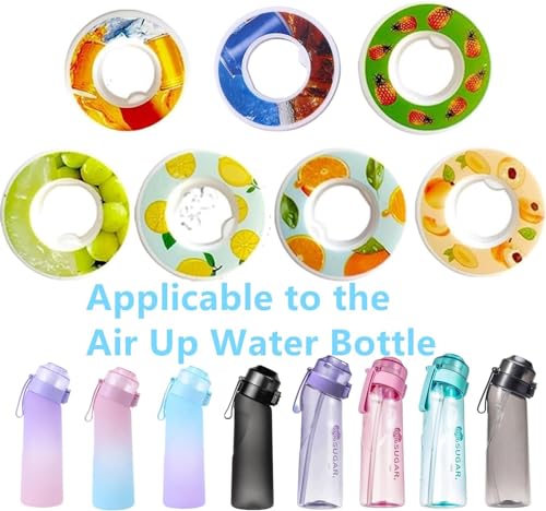 Xerial Air Water Bottle Set - 650ML, 7 Flavours