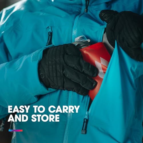 Hydrapak Stow Collapsible Water Bottle - Redwood Red