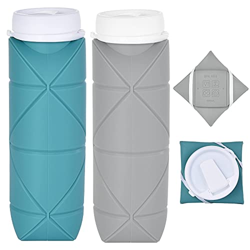 SPECIAL MADE Collapsible Water Bottle - Silicone, 20oz