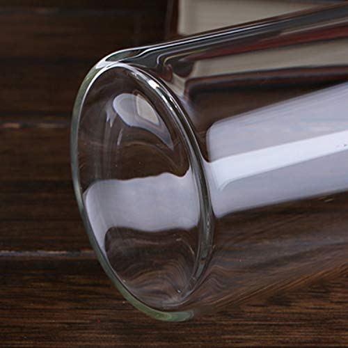 8-Pack Encheng Glass Water Bottles, 16oz