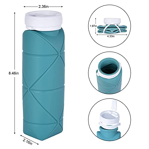SPECIAL MADE Collapsible Water Bottle - Silicone, 20oz