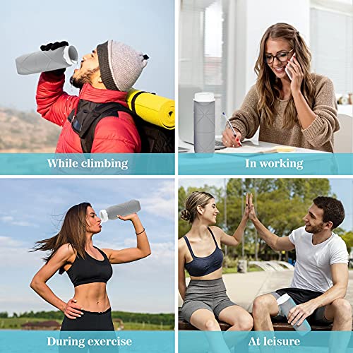 SPECIAL MADE Collapsible Water Bottle - Silicone, 20oz