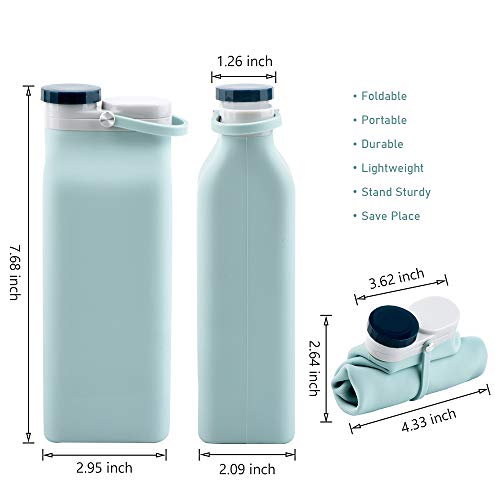 E-Senior Collapsible BPA-Free Water Bottle - 20 oz