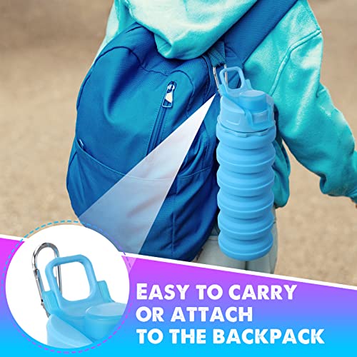 CHENGU Collapsible Water Bottles - 5 Pcs - Colorful