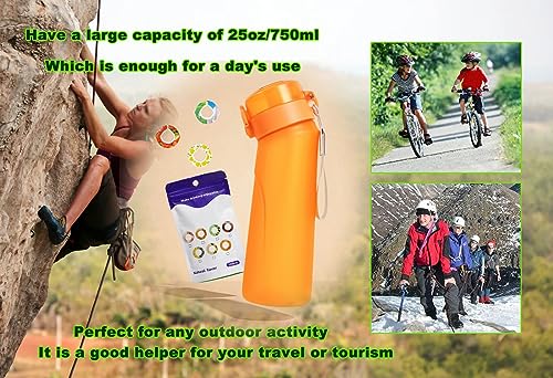 ARGFEO Air Water Up Bottle with Flavor Pods