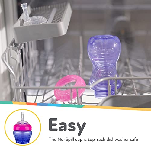 Nuby Easy Grip Sippy Cup - Girls (3-Pack)