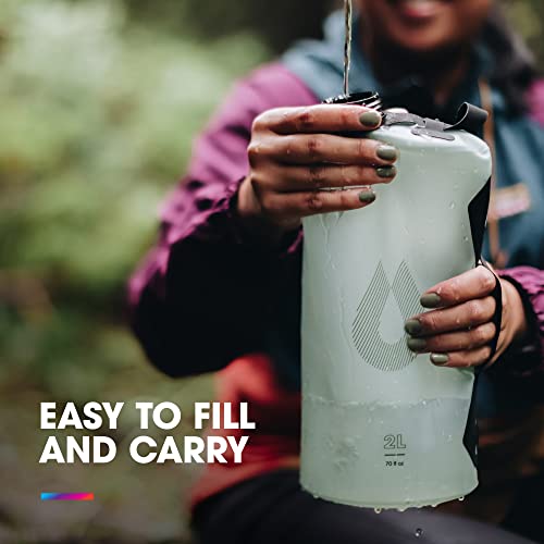 Collapsible Hydration Reservoir Bag - Mammoth Grey