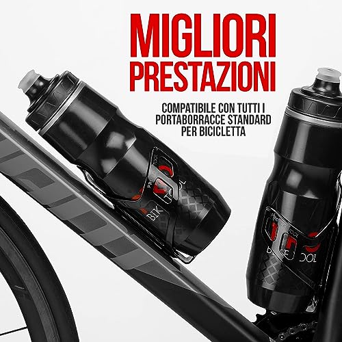 24oz Cycling Water Bottle with Soft Silicone Mouthpiece