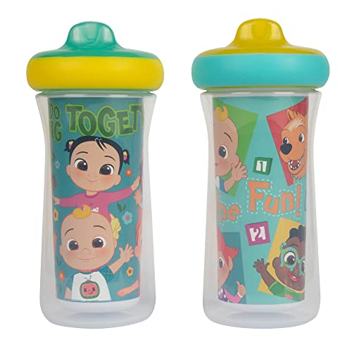 Cocomelon Insulated Sippy Cups - Spill Proof - 9oz