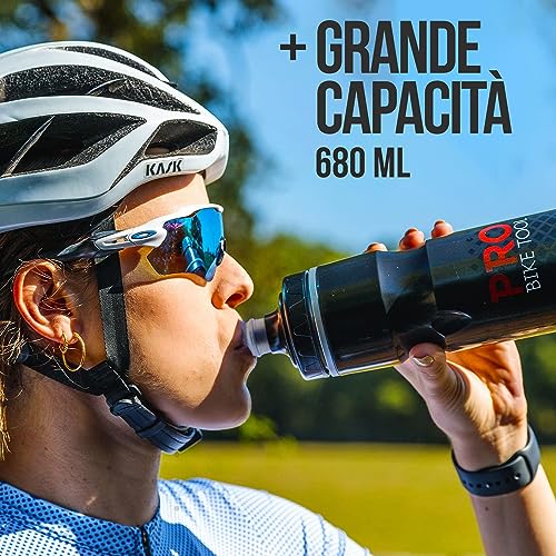 24oz Cycling Water Bottle with Soft Silicone Mouthpiece