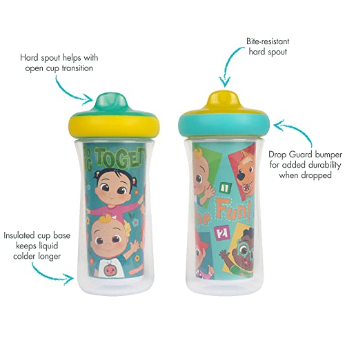 Cocomelon Insulated Sippy Cups - Spill Proof - 9oz