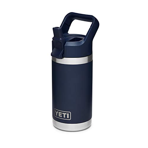 YETI 12 oz Water Bottle with Straw (Navy)