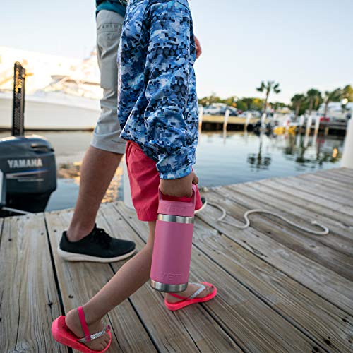 YETI 12 oz Water Bottle with Straw (Navy)