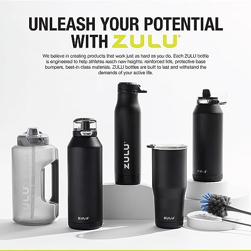 16oz ZULU Torque Kids Water Bottle - Mojo Blue