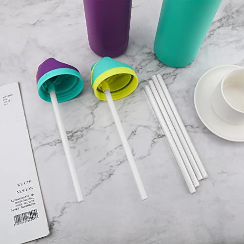 Reusable Replacement Straws for Owala Water Bottle - Set of 6