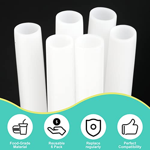 Reusable Replacement Straws for Owala Water Bottle - Set of 6