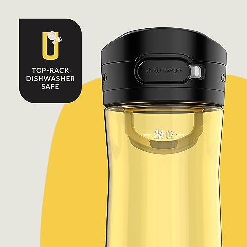 Contigo Jackson 2.0 Water Bottle 2-Pack (Jade Vine & Pineapple)