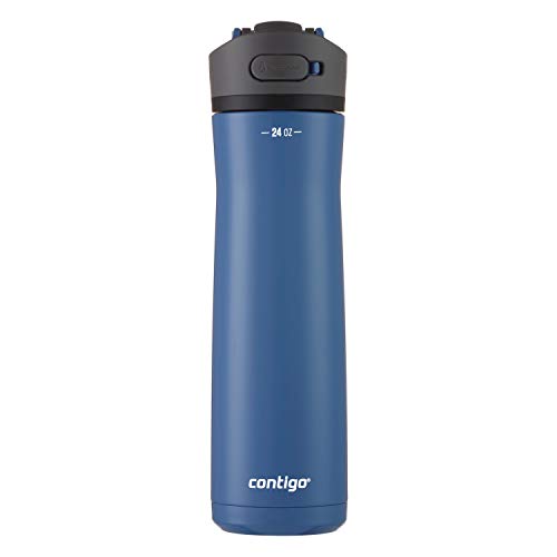 24oz Contigo Stainless Steel Water Bottle with Leakproof Lid