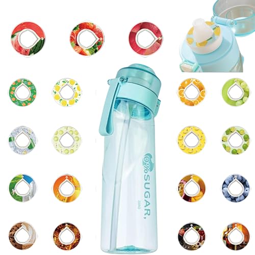 Alpha Fit Flavored Water Bottle with 3 Flavor Pods