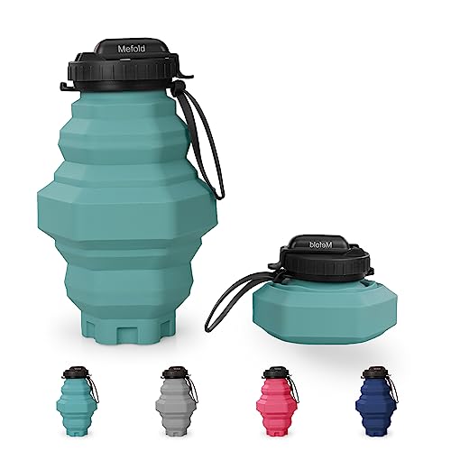 Collapsible Silicone Water Bottle - BPA Free - 500ml