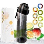Xerial Air Water Bottle Set - 650ML, 7 Flavours