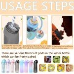 Xerial Air Water Bottle Set - 650ML, 7 Flavours