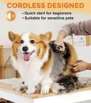 Quiet 4-Speed Dog Clippers with LCD