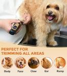 Quiet 4-Speed Dog Clippers with LCD