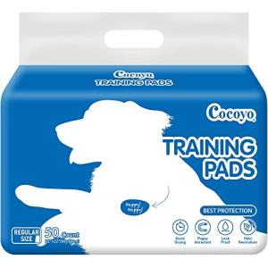 COCOYO Super Absorbent Dog Training Pads - 50 pack