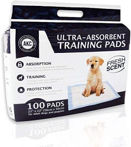 Scented Puppy Training Pads - Ultra Absorbent 100 Pack