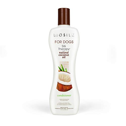 BioSilk Dog Silk Therapy Conditioner with Coconut Oil