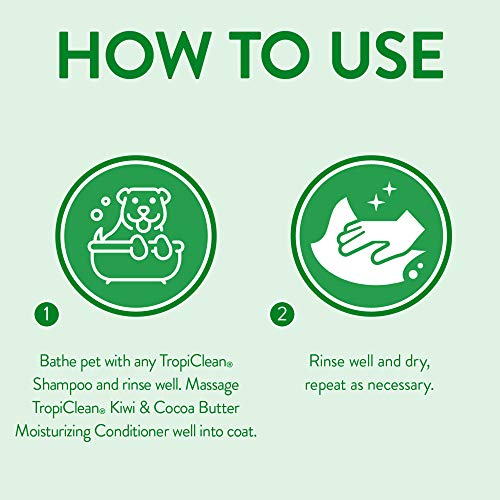 Kiwi & Coco Butter Dog Conditioner | Natural & Cat-Friendly | USA-Made | 20 oz