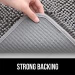 OLANLY Dog Door Mat: Absorbent, Non-Slip, Quick-Dry (30x20, Grey)