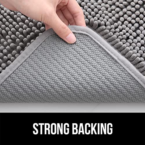 OLANLY Dog Door Mat: Absorbent, Non-Slip, Quick-Dry (30x20, Grey)