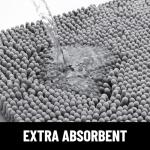 Dog Door Mat: Absorbent, Non-Slip, Washable, Quick Dry