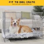 Comfy Self-Warming Non-Slip Dog Bed - Large (Grey)