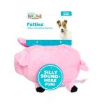 Small Outward Hound Fattiez Pig Plush Dog Toy