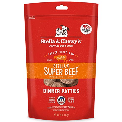 Stella's Freeze Dried Raw Dog Food - Super Beef Recipe